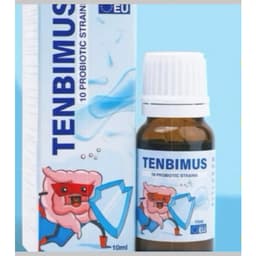 Men vi sinh 10 chủng TENBIMUS Lợi Khuẩn, Hỗ Trợ Tiêu Hóa, Giảm Táo Bón, Tăng Sức Đề Kháng 10ML<BUNBUN SHOP 2