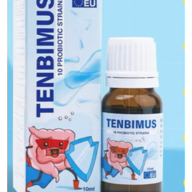 Men vi sinh 10 chủng TENBIMUS Lợi Khuẩn, Hỗ Trợ Tiêu Hóa, Giảm Táo Bón, Tăng Sức Đề Kháng 10ML<BUNBUN SHOP