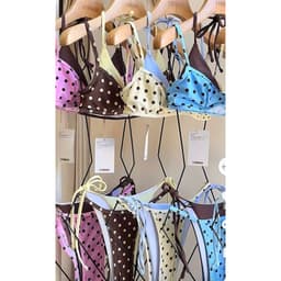 EMMA Bikini 2 Mảnh Chấm Bi 3 Lớp Hot Trend Chuẩn Đẹp 4