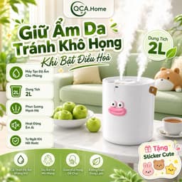 < Bán Chạy Giá Rẻ Tặng Sticker >Máy Phun Sương Tạo Độ Ẩm Cho Phòng Ngủ – Giảm Khô Họng Khi Bật Điều Hòa Tích Hợp Đèn Ngủ 2