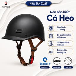 Mũ Bảo Hiểm Cá Heo 2026 Nhiều Màu - Phong Cách Đáng Yêu, Năng Động (Bảo Hành 12 tháng) 1