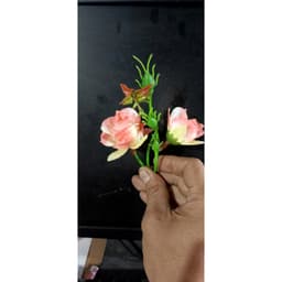 combo 3 nhánh hoa Hồng SOPHIA ( hoa hồng tỉ muội) làm bó hoa, giỏ quà, nhánh hoa đã có lỗ... 4