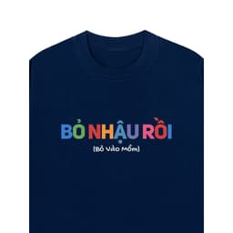 Áo Thun BỎ NHẬU RỒI Áo Phông REDLABEL Cotton 100% Oversize Nam Nữ TS102 9