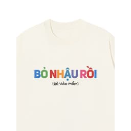 Áo Thun BỎ NHẬU RỒI Áo Phông REDLABEL Cotton 100% Oversize Nam Nữ TS102 6