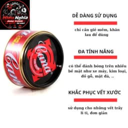 Xi Cà Na Đánh Bóng Xe Cana Thái Lan 100g - Kem Xóa Xước Sơn Xe Máy, Ô Tô, Làm Sạch Vết Bẩn Đa Năng 2