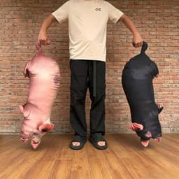 Gấu Bông Heo 3D siêu thực, gấu bông lợn độc đáo - quà tặng vui cho bạn bè, người thân 7