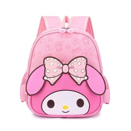 Balo Cho Bé Mầm Non Mẫu Giáo Hoạt Hình Cute Hello Kitty Kuromi Stitch Capybara Nhẹ Siêu Xinh 4