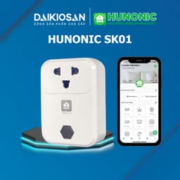 Ổ Cắm Wifi Thông Minh Hunonic SK01& SK02 Điều Khiển Đèn, Bơm nước Từ Xa Qua WiFi 3