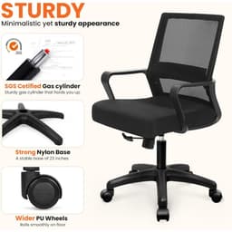 Ghế văn phòng thiết kế công thái học / HP-5002M Hoàng Phú Furniture 8