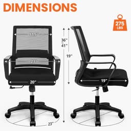 Ghế văn phòng thiết kế công thái học / HP-5002M Hoàng Phú Furniture 3