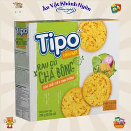 Bánh Quy Rau Củ Chà Bông Tipo 132g - 265g Hữu Nghị - HÀNG CHÍNH HÃNG 3