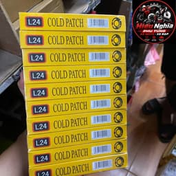 Hộp Vá Xe Đạp Xe Máy Cao Cấp 24 / 48 Miếng Miếng Vá Có Keo 4