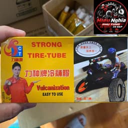 Hộp Vá Xe Đạp Xe Máy Cao Cấp 24 / 48 Miếng Miếng Vá Có Keo 5