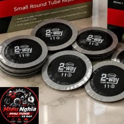 Hộp 30 Miếng Vá Vỏ Xe Không Ruột Tech #12 (Ø 60mm) - Miếng Vá Nguội Ô Tô Xe Máy Tiêu Chuẩn Mỹ. 5