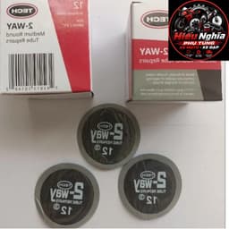 Hộp 30 Miếng Vá Vỏ Xe Không Ruột Tech #12 (Ø 60mm) - Miếng Vá Nguội Ô Tô Xe Máy Tiêu Chuẩn Mỹ. 4