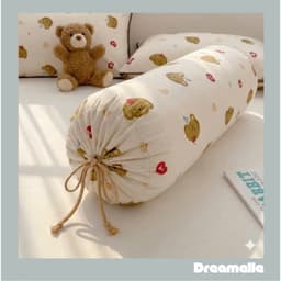 Vỏ Gối Ôm buộc dây Kích thước 35x100cm – Chất Liệu Mát Lạnh, Mịn, Không Bí, Dùng Điều Hòa Cực Thích 3