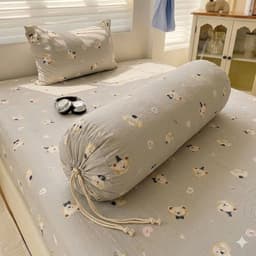 Vỏ Gối Ôm buộc dây Kích thước 35x100cm – Chất Liệu Mát Lạnh, Mịn, Không Bí, Dùng Điều Hòa Cực Thích 2