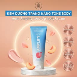 Kem Dưỡng Trắng Body MED:B Aura Amplify 200ml – Nâng Tông Dưỡng Ẩm Sáng Da Thấm Nhanh Không Bết Dính 2