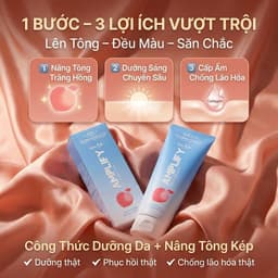 Kem Dưỡng Trắng Body MED:B Aura Amplify 200ml – Nâng Tông Dưỡng Ẩm Sáng Da Thấm Nhanh Không Bết Dính 5