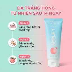 Kem Dưỡng Trắng Body MED:B Aura Amplify 200ml – Nâng Tông Dưỡng Ẩm Sáng Da Thấm Nhanh Không Bết Dính 7