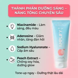Kem Dưỡng Trắng Body MED:B Aura Amplify 200ml – Nâng Tông Dưỡng Ẩm Sáng Da Thấm Nhanh Không Bết Dính 8