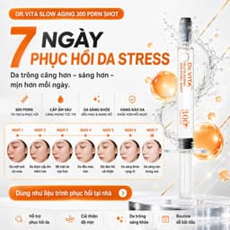 Siêu Tinh Chất Vi Kim DR.VITA Slow Aging 300 PDRN Shot DayCell 5ml – Tái Tạo Da Phục Hồi Căng Bóng 8