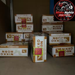 Kèn Xe Máy Thái Lan Nikko 12V Cao Cấp - Còi Thép Siêu Bền, Độ Xe Siêu Vang. 4