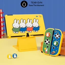 Bộ ốp bảo vệ toàn diện kèm giá đỡ GeekShare chống trầy và nâng cao trải nghiệm cho Nintendo Switch OLED 3