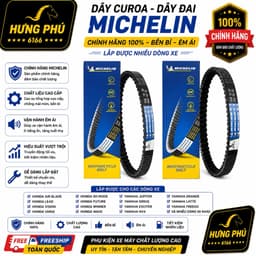 Dây curoa MICHELIN. dây đai chuyển động dành cho xe tay ga 1