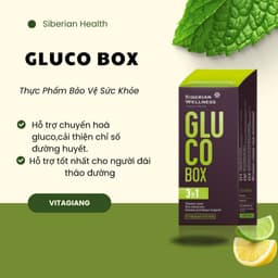 [ Gluco box hỗ trợ tiểu đường ] Hộp GLUCO hỗ trợ đường - Bộ hộp hàng ngày – 30 gói/hộp – 4 viên/túi 2