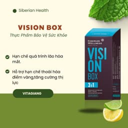 [Hỗ trợ mắt] Thực phẩm bảo vệ sức khỏe Vision Box – 30 túi – Date 2027 TD88 1