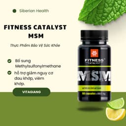 Thực phẩm bảo vệ sức khỏe Fitness Catalyst Methylsulfonylmethane 90 viên siberian wellness 1