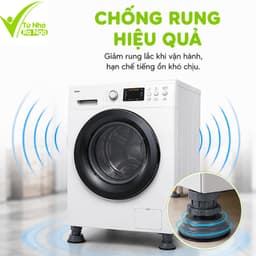 Bộ 4 Chân Đỡ Máy Giặt Chống Rung Tăng Chiều Cao GD215 - Chân Kê Máy Giặt Chống Rung Giảm Ồn Chịu Lực 3