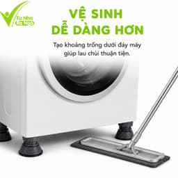 Bộ 4 Chân Đỡ Máy Giặt Chống Rung Tăng Chiều Cao GD215 - Chân Kê Máy Giặt Chống Rung Giảm Ồn Chịu Lực 5