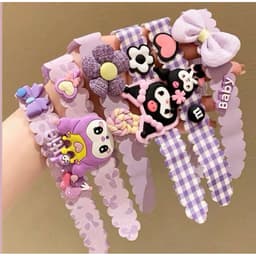Combo  Dán tóc cho bé kurumi dễ thương cho bé. Phụ kiện tóc Cài Tóc 2