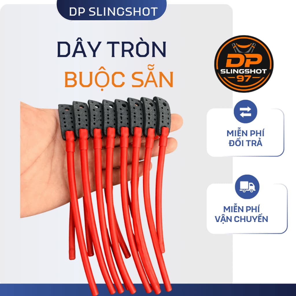 Dây Thun Tròn 1 Sợi Buộc Sẵn chơi Bl Chất Lượng Cao – Đàn Hồi Mạnh, Bền Bỉ, Sẵn Sàng Sử Dụng