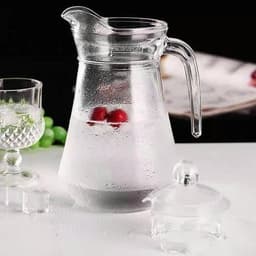 [ GiaDungQueHuong ] Bình Nước Thủy Tinh Chính Hãng Có Tay Cầm, Nhiều Dung Tích 0.5L Đến 1.8L 7