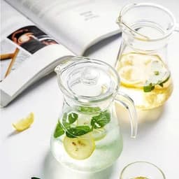 [ GiaDungQueHuong ] Bình Nước Thủy Tinh Chính Hãng Có Tay Cầm, Nhiều Dung Tích 0.5L Đến 1.8L 5