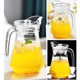 [ GiaDungQueHuong ] Bình Nước Thủy Tinh Chính Hãng Có Tay Cầm, Nhiều Dung Tích 0.5L Đến 1.8L 2