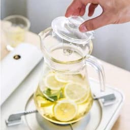 [ GiaDungQueHuong ] Bình Nước Thủy Tinh Chính Hãng Có Tay Cầm, Nhiều Dung Tích 0.5L Đến 1.8L 6