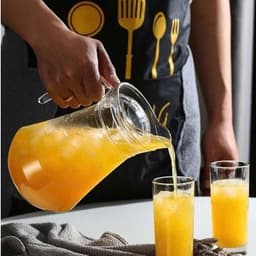 [ GiaDungQueHuong ] Bình Nước Thủy Tinh Chính Hãng Có Tay Cầm, Nhiều Dung Tích 0.5L Đến 1.8L 4