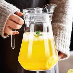 [ GiaDungQueHuong ] Bình Nước Thủy Tinh Chính Hãng Có Tay Cầm, Nhiều Dung Tích 0.5L Đến 1.8L 3