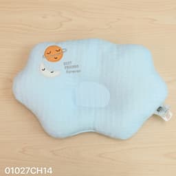 Gối Lõm Cotton Chống Méo Sơ Sinh HUDSON Cao Cấp, Êm Ái Cho Bé 5