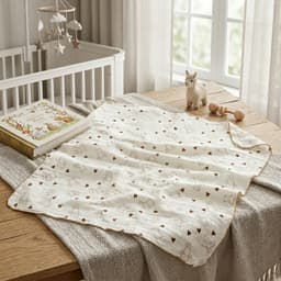 Khăn Tắm Muslin Organic Zeloo Cao Cấp 90x90cm - Khăn Xô Đa Năng Siêu Mềm Mịn Thấm Hút Cho Bé 6