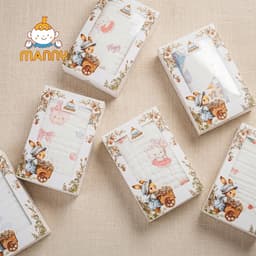 Khăn Tắm Cotton 6 Lớp Cao Cấp Manny - An Toàn Mềm Mại Cho Da Bé 7