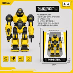 🤖 ROBOT CHIẾN BINH CHẠY PIN CỰC NGẦU CHO BÉ [ Pin đi kèm ] H 1