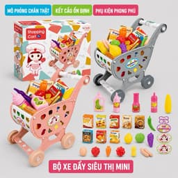 BỘ ĐỒ CHƠI BÁN HÀNG VÀ SHOPPING CHO BÉ🛒 2