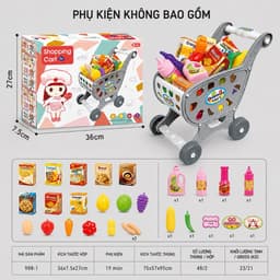 BỘ ĐỒ CHƠI BÁN HÀNG VÀ SHOPPING CHO BÉ🛒 8