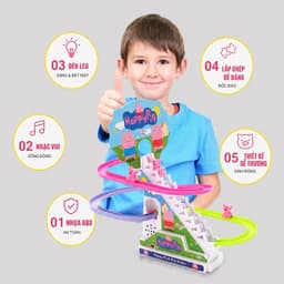 Đồ chơi cầu trượt chó leo thang tự động – Dog Genius 5