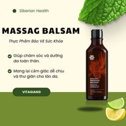 [ CHÍNH HÃNG ] - Dầu mát xa SIBERIAN Extra Rich Massage Balsam dưỡng da toàn thân - chai 250 ml TD88 2